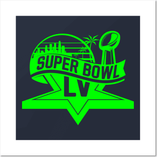 Super Bowl LV 5 Posters and Art